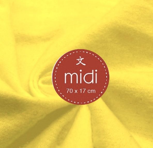 Hygienebezug ZS midi gelb ohne Asiaaufdruck