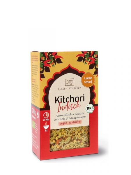 Ayurvedisches Reisgericht – Fertigmischung Kitcharie indisch 240g