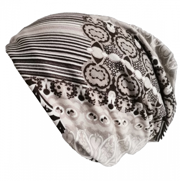 Beanie gemustert