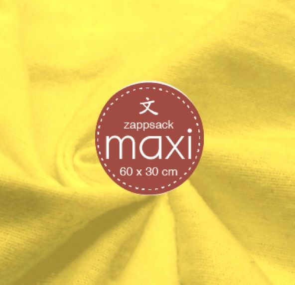 Hygienebezug ZS maxi gelb ohne Asiaaufdruck