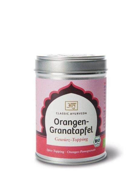 Orange-Granatapfel Gewürz-Topping, bio 60g