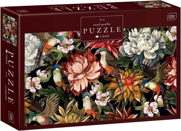 Puzzle Secrets garden 1000 Teile