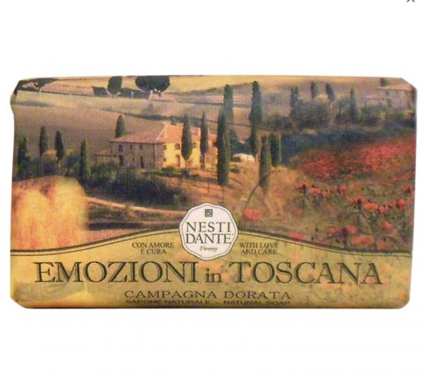 Seife Emozione in Toscana Campagna Dorata 250g